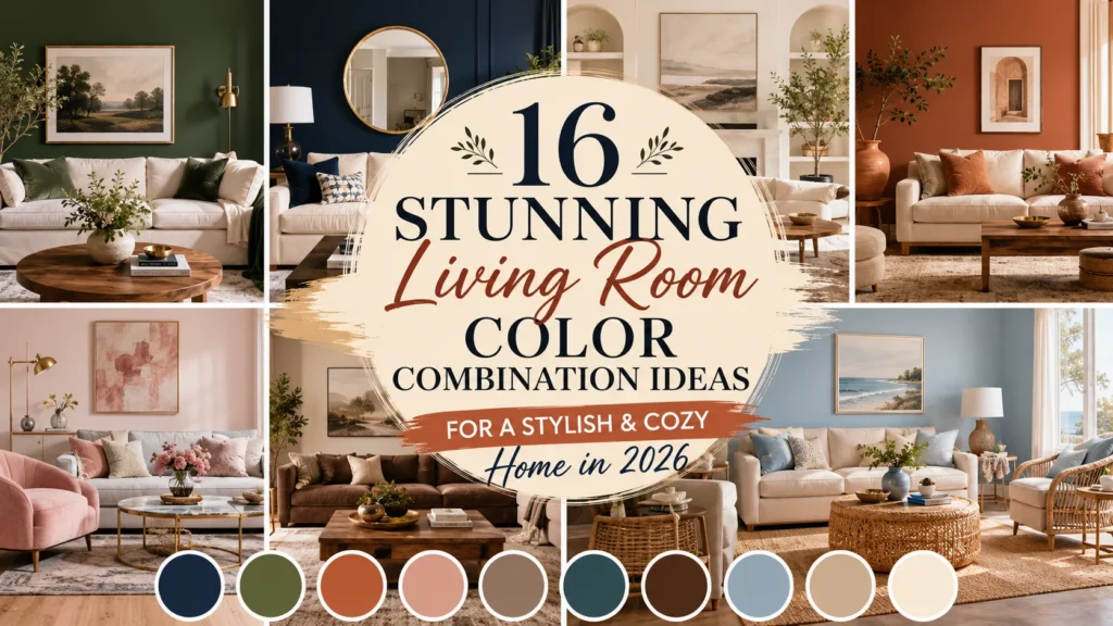 Stunning Living Room Color Combination Ideas