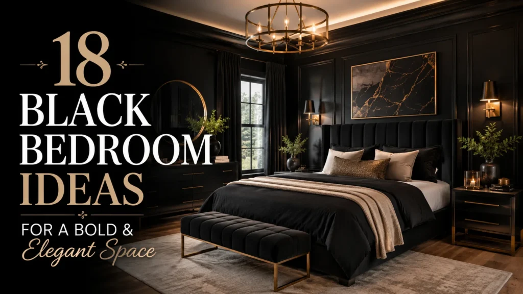 18 Black Bedroom Ideas for a Bold and Elegant Space You'll Love in 2026