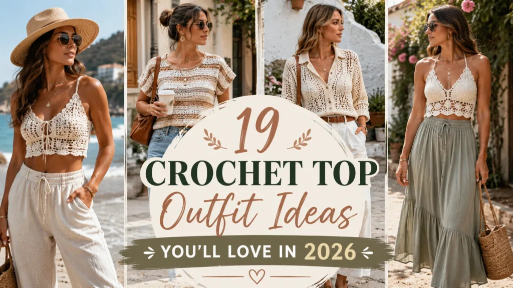 19 Crochet Top Outfit Ideas You'll Love in 2026