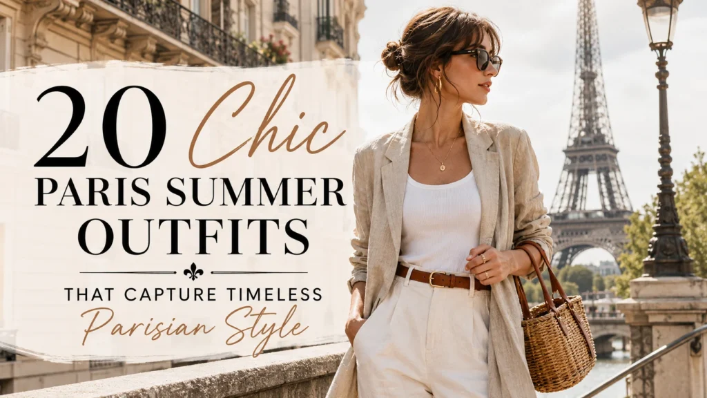 20 Chic Paris Summer Outfits That Capture Timeless Parisian Style