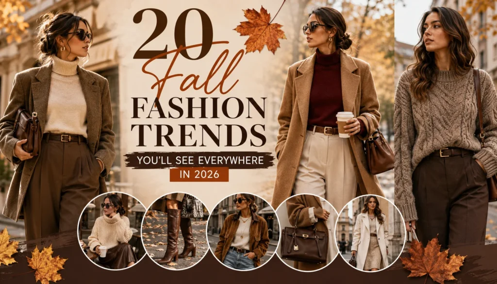 20 Fall Fashion Trends You'll See Everywhere in 2026