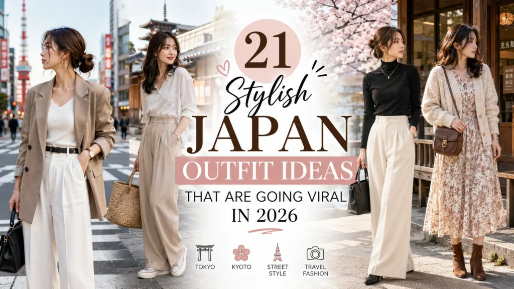 21 Stylish Japan Outfit Ideas That Are Going Viral in 2026